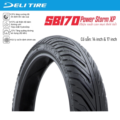 Vỏ DELI SB-170 - Xe tay ga
